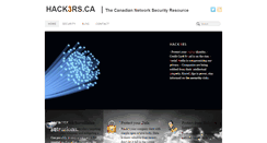 Desktop Screenshot of hack3rs.ca